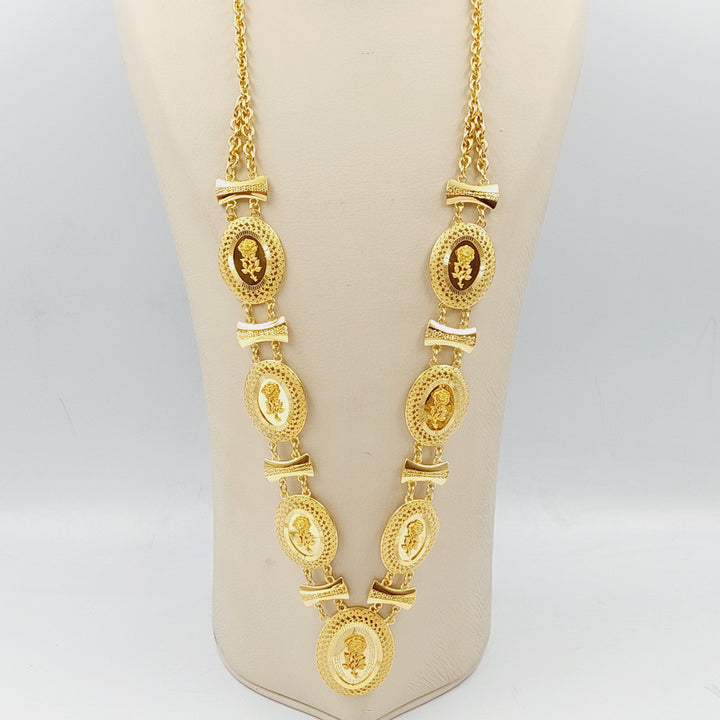 Ounce Long Necklace  Made Of 21K Yellow Gold by Saeed Jewelry-28916