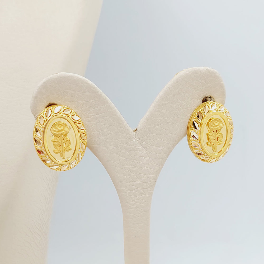 Ounce Set  Made Of 21K Yellow Gold by Saeed Jewelry-28889