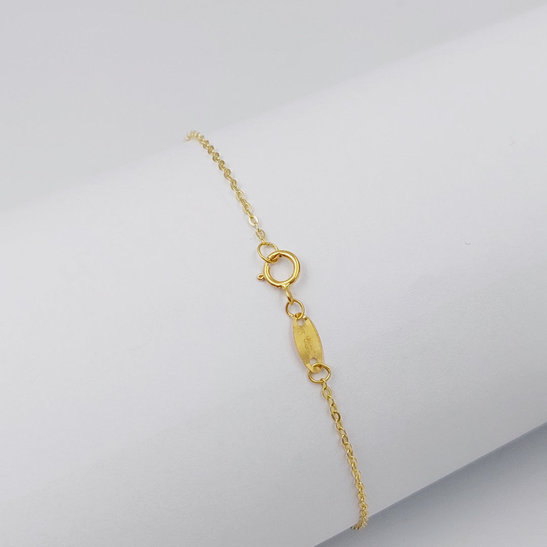Palestine Bracelet Made Of 18K Yellow Gold by Saeed Jewelry-28444