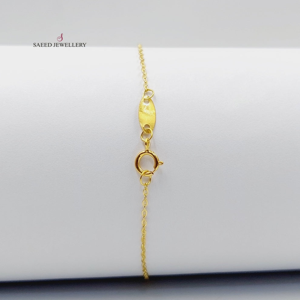 Palestine Bracelet  Made Of 18K Yellow Gold by Saeed Jewelry-29632