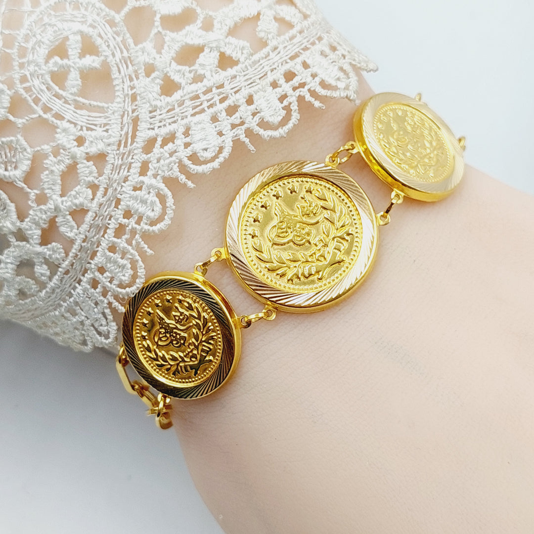 Rashadi Bracelet  Made Of 21K Yellow Gold by Saeed Jewelry-28959