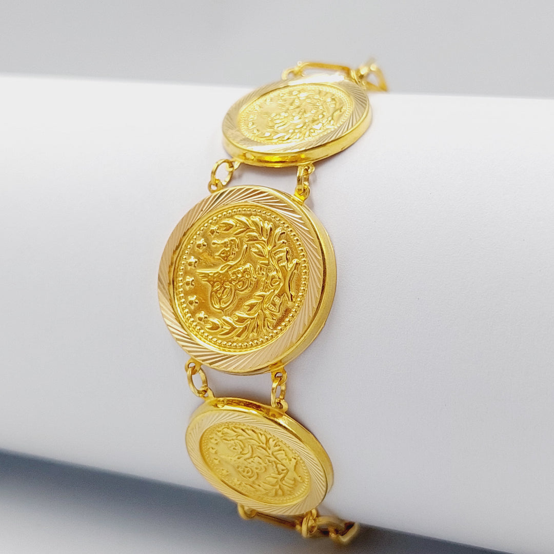 Rashadi Bracelet  Made Of 21K Yellow Gold by Saeed Jewelry-28959