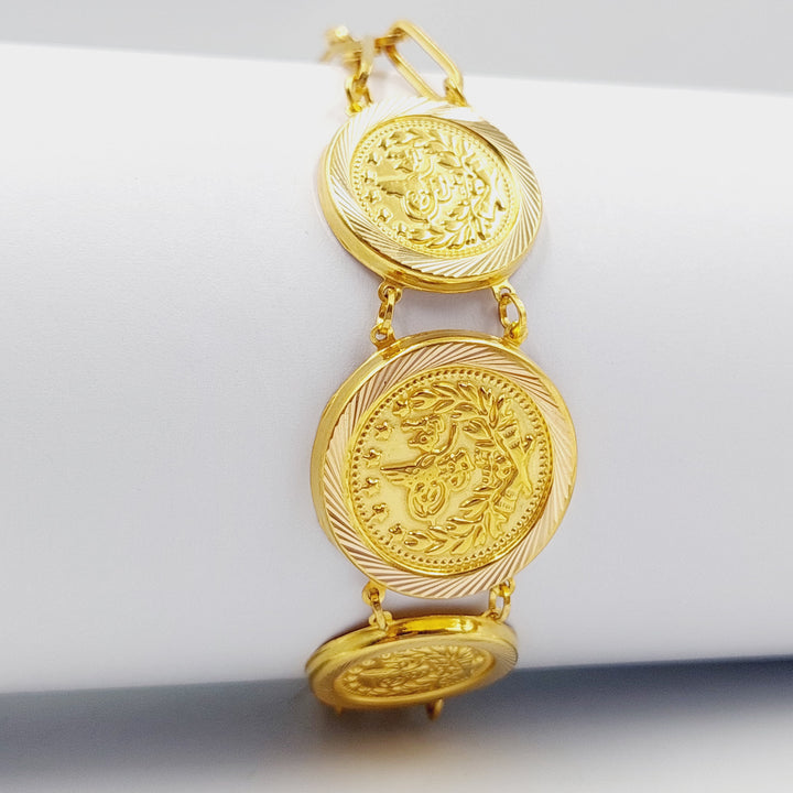 Rashadi Bracelet  Made Of 21K Yellow Gold by Saeed Jewelry-28959