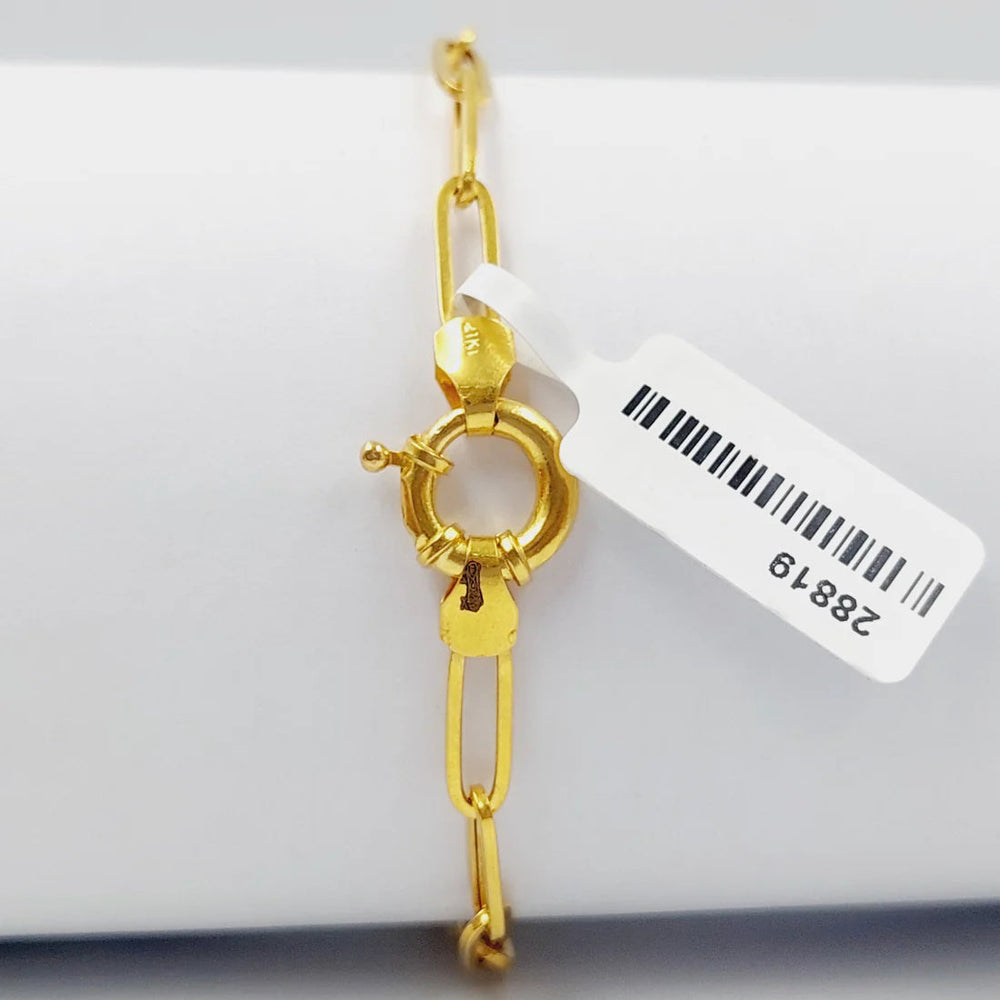 Rashadi Bracelet  Made Of 21K Yellow Gold by Saeed Jewelry-28960