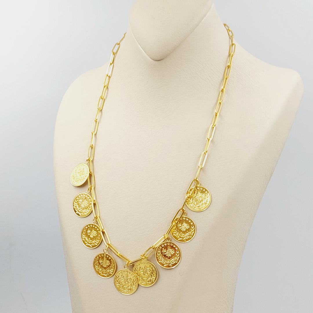 Rashadi Dandash Necklace Made Of 21K Yellow Gold by Saeed Jewelry-28413
