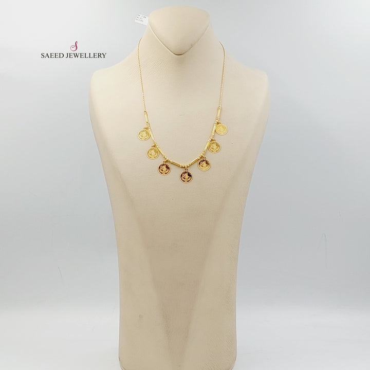 Rashadi Dandash Necklace  Made Of 21K Yellow Gold by Saeed Jewelry-29770
