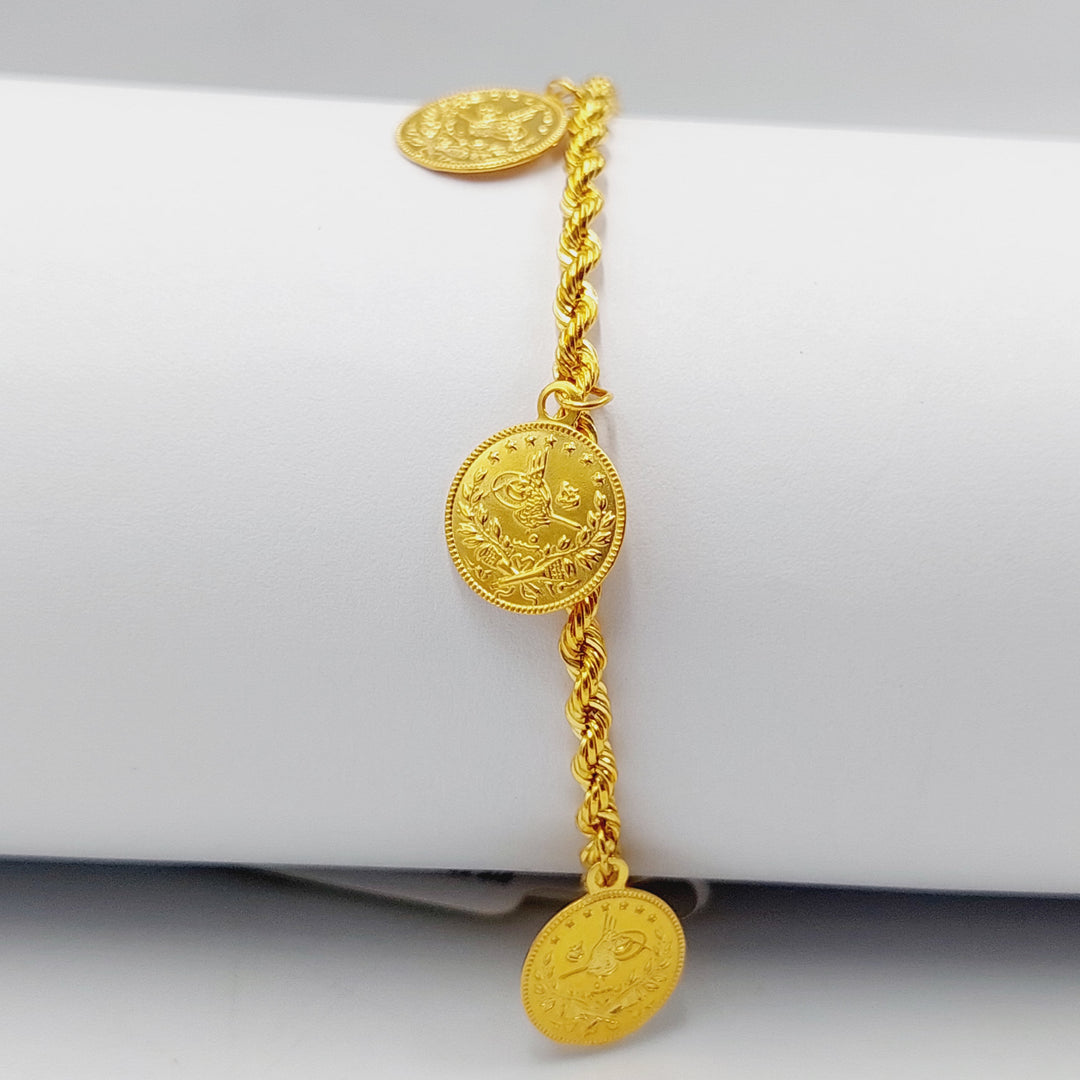 Rashadi Joy Bracelet  Made Of 21K Yellow Gold by Saeed Jewelry-29168