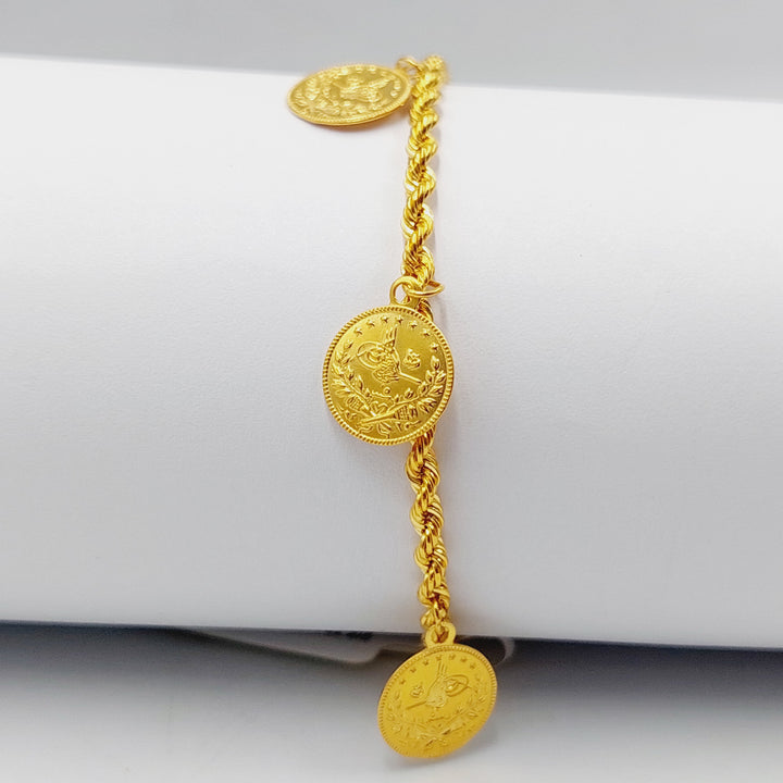 Rashadi Joy Bracelet  Made Of 21K Yellow Gold by Saeed Jewelry-29168