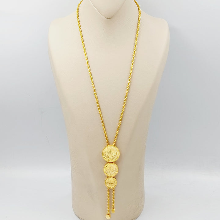 Rashadi Necklace  Made Of 21K Yellow Gold by Saeed Jewelry-28739