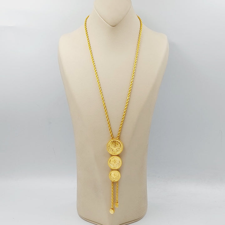 Rashadi Necklace  Made Of 21K Yellow Gold by Saeed Jewelry-28739