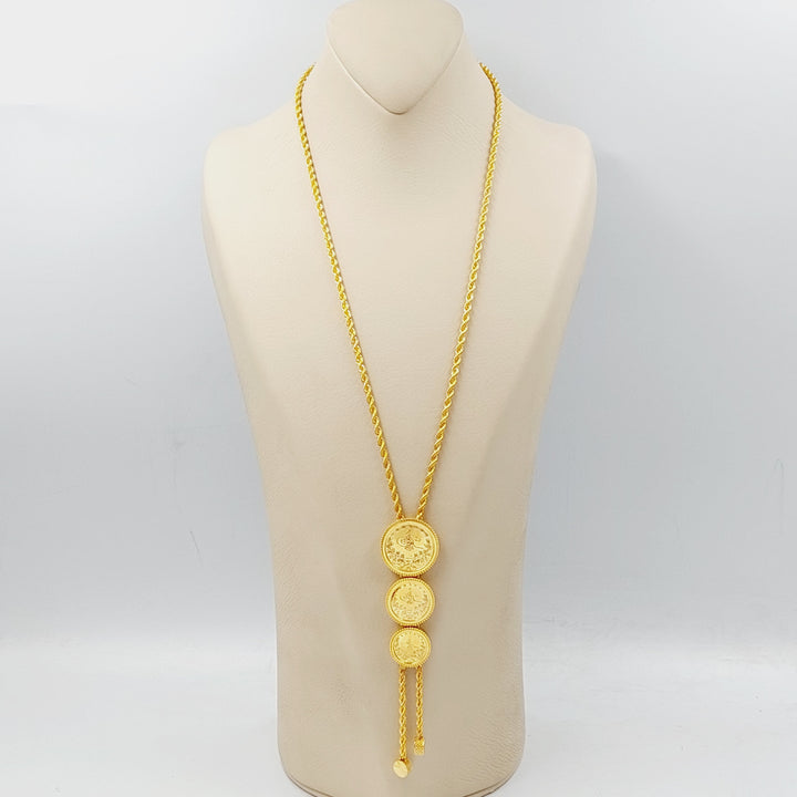 Rashadi Necklace  Made Of 21K Yellow Gold by Saeed Jewelry-28739