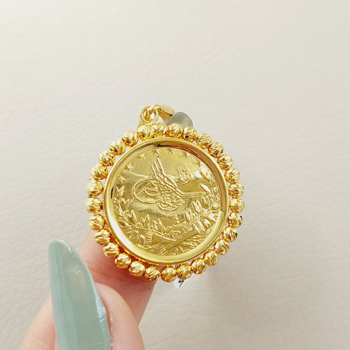 Rashadi Pendant Made Of 21K Yellow Gold by Saeed Jewelry-28480