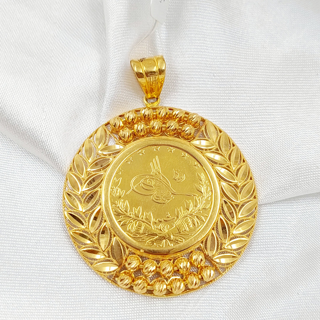 Rashadi Pendant  Made Of 21K Yellow Gold by Saeed Jewelry-28884