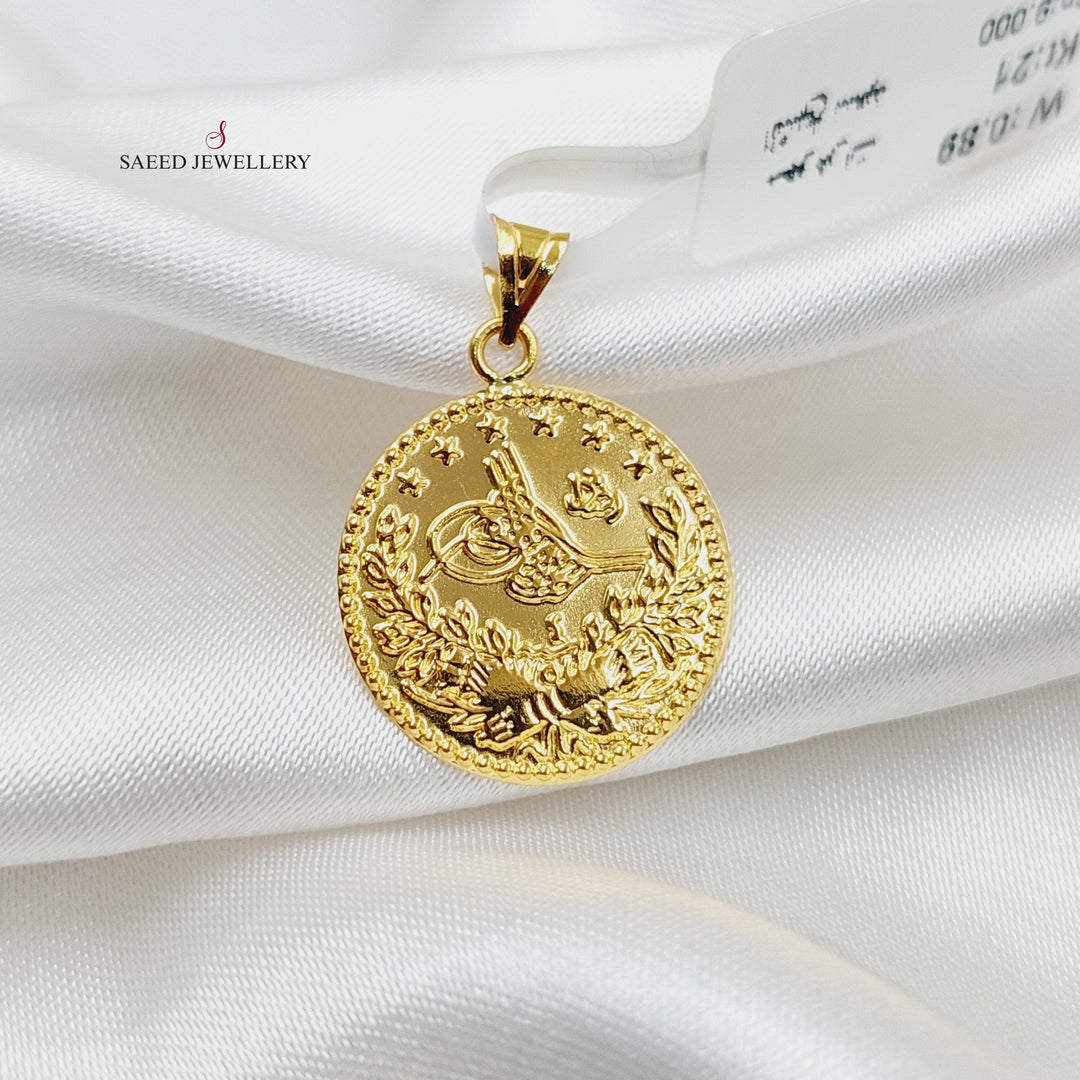 Rashadi Pendant  Made Of 21K Yellow Gold by Saeed Jewelry-29765