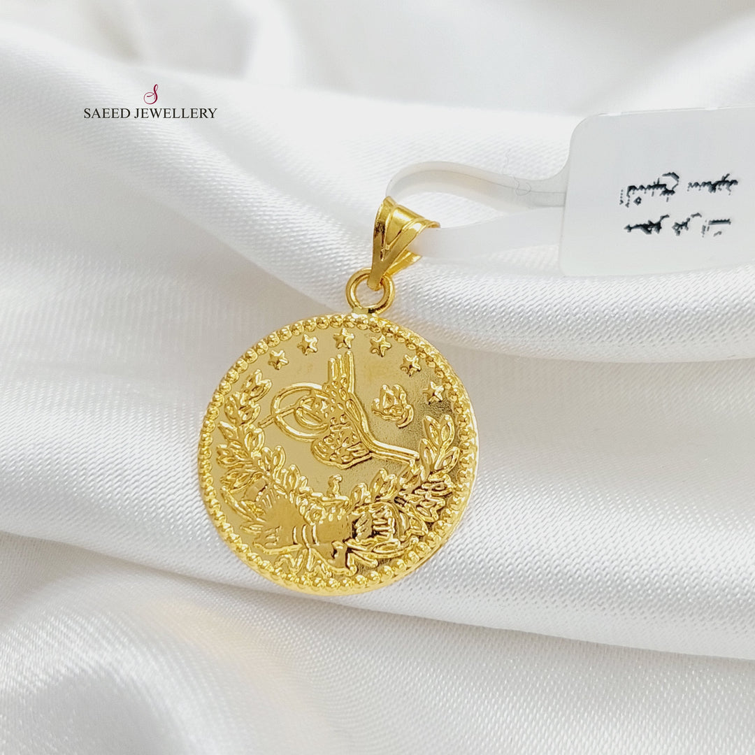 Rashadi Pendant  Made Of 21K Yellow Gold by Saeed Jewelry-29767