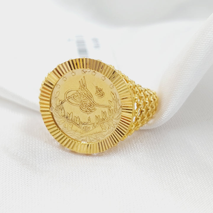 Rashadi Ring  Made Of 21K Yellow Gold by Saeed Jewelry-28789