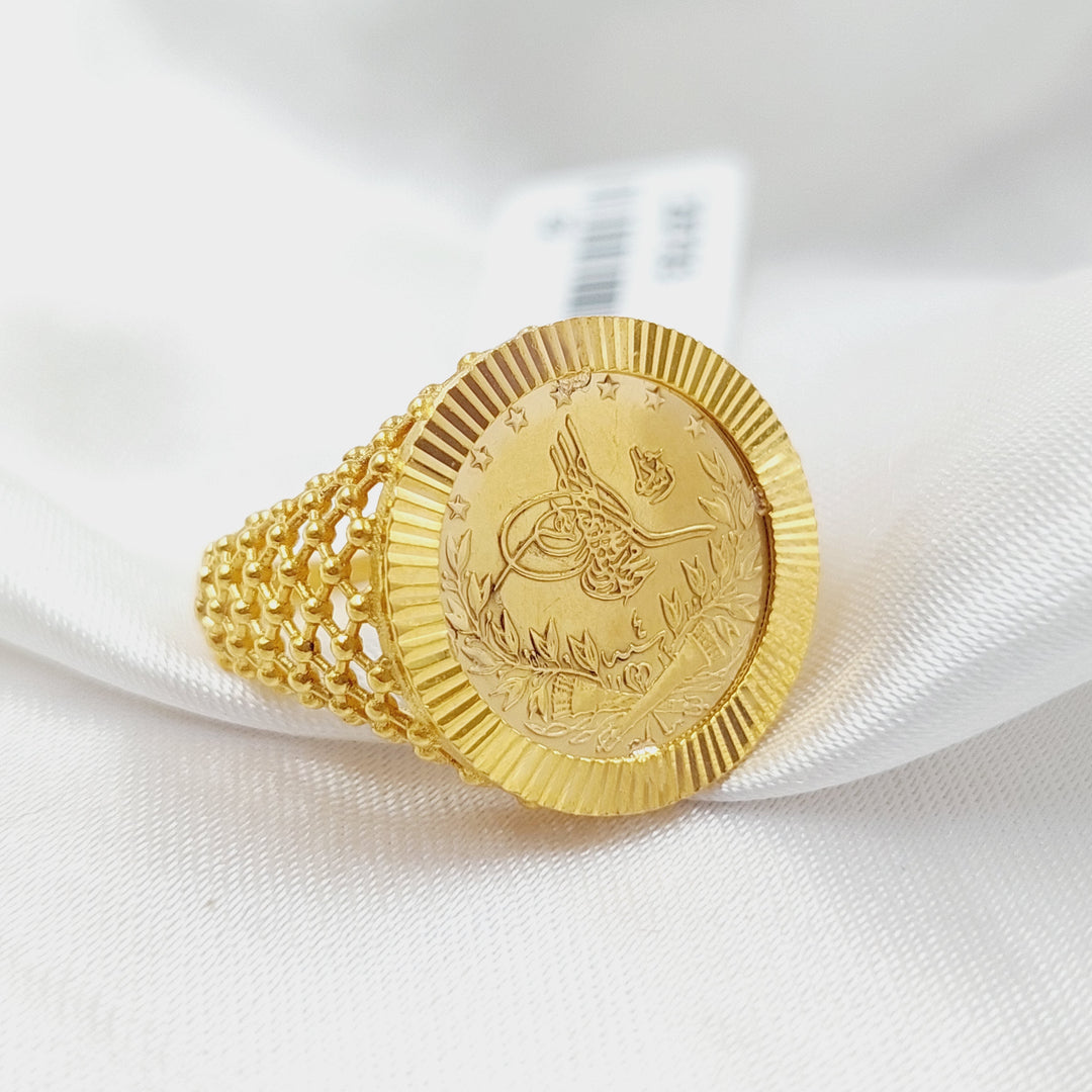 Rashadi Ring  Made Of 21K Yellow Gold by Saeed Jewelry-28789