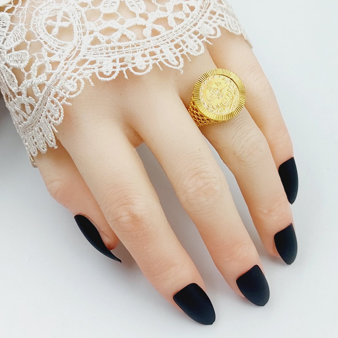 Rashadi Ring  Made Of 21K Yellow Gold by Saeed Jewelry-28793