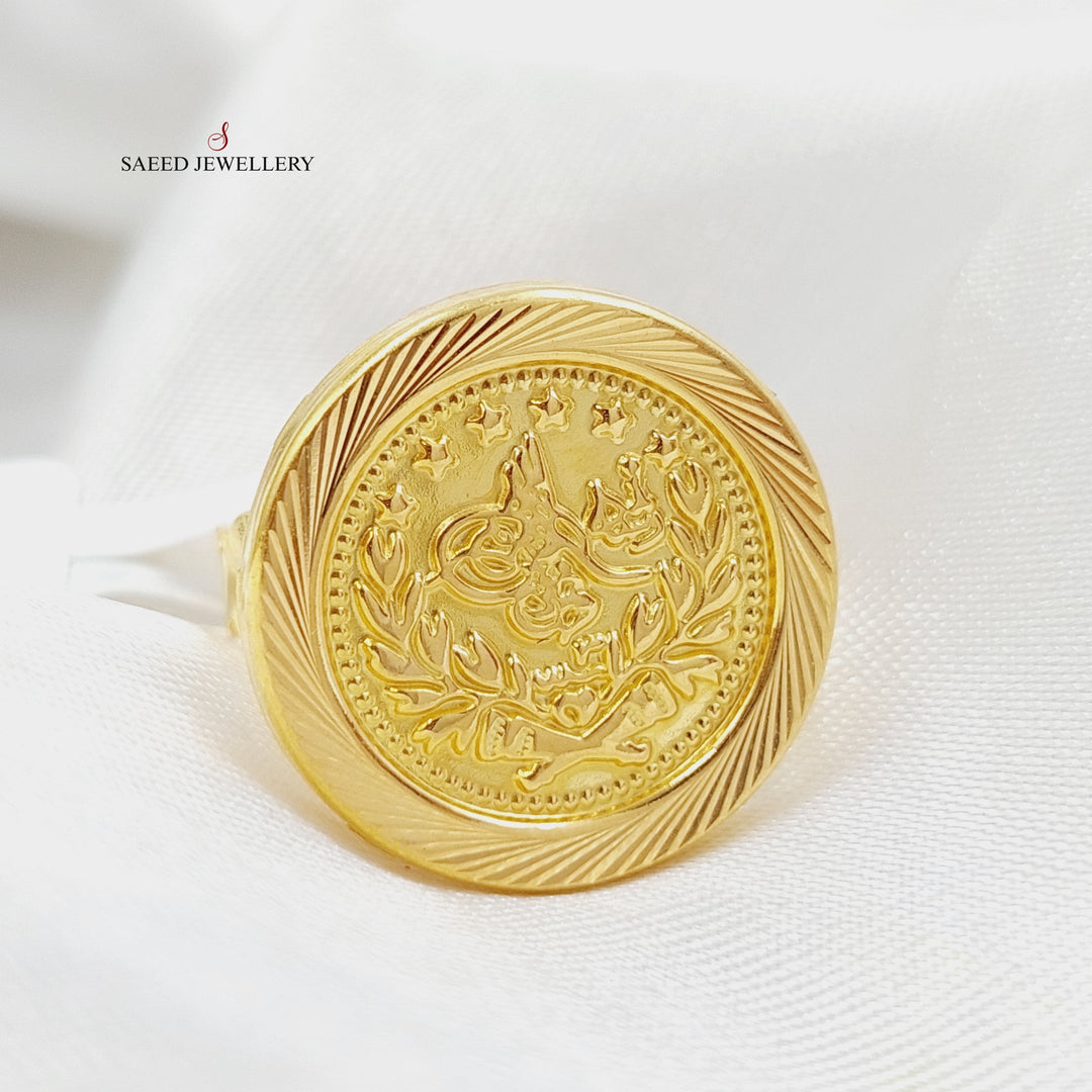 Rashadi Ring  Made Of 21K Yellow Gold by Saeed Jewelry-28964