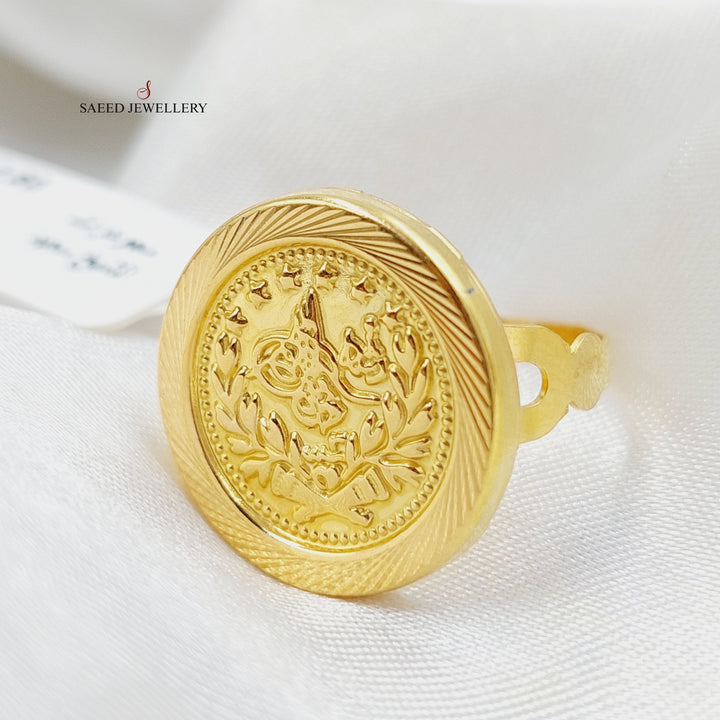 Rashadi Ring  Made Of 21K Yellow Gold by Saeed Jewelry-28964