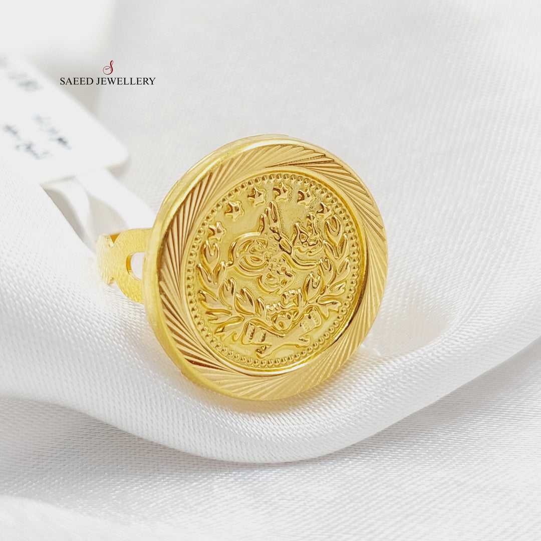 Rashadi Ring  Made Of 21K Yellow Gold by Saeed Jewelry-28964
