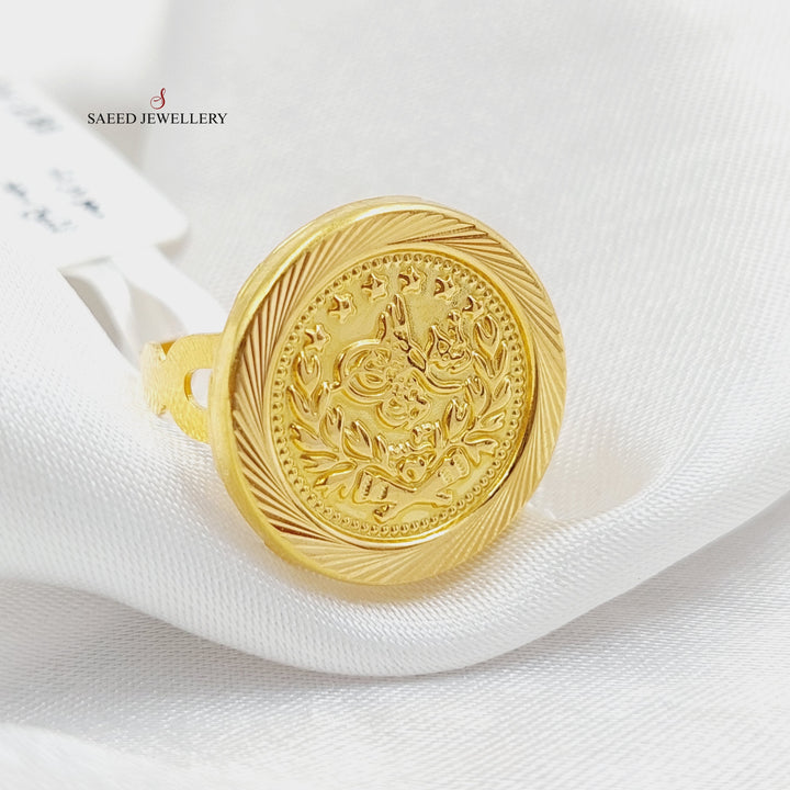 Rashadi Ring  Made Of 21K Yellow Gold by Saeed Jewelry-28964