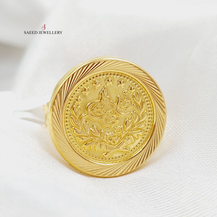 Rashadi Ring  Made Of 21K Yellow Gold by Saeed Jewelry-28965