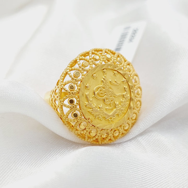 Rashadi Ring  Made Of 21K Yellow Gold by Saeed Jewelry-29254