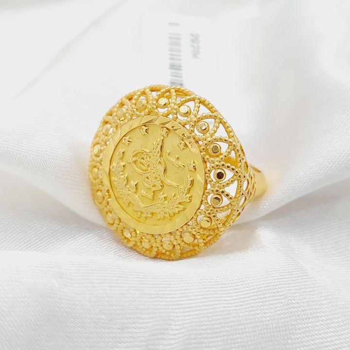 Rashadi Ring  Made Of 21K Yellow Gold by Saeed Jewelry-29254