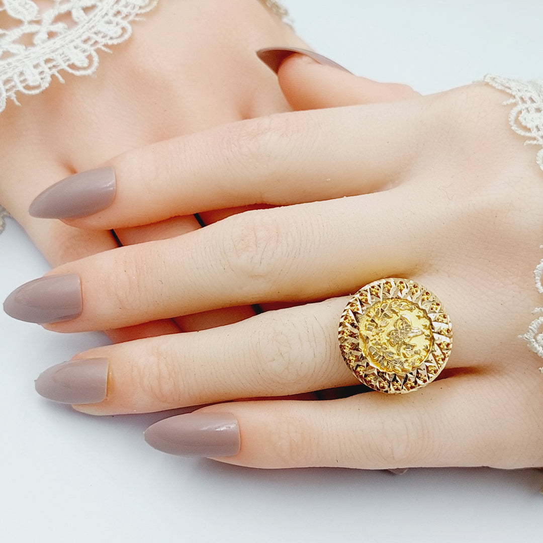 Rashadi Ring  Made Of 21K Yellow Gold by Saeed Jewelry-29409