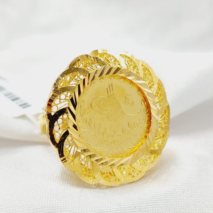 Rashadi Ring  Made Of 21K Yellow Gold by Saeed Jewelry-29451