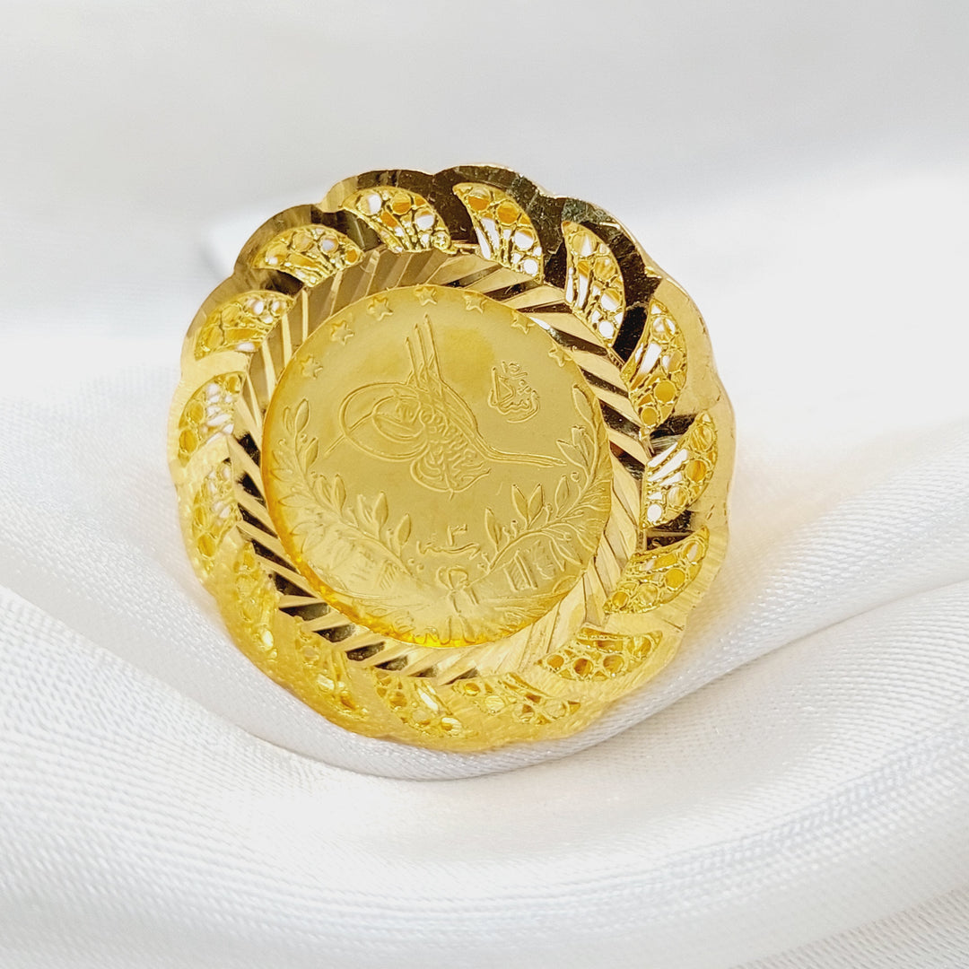 Rashadi Ring  Made Of 21K Yellow Gold by Saeed Jewelry-29451