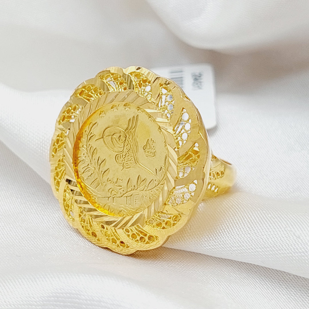 Rashadi Ring  Made Of 21K Yellow Gold by Saeed Jewelry-29451