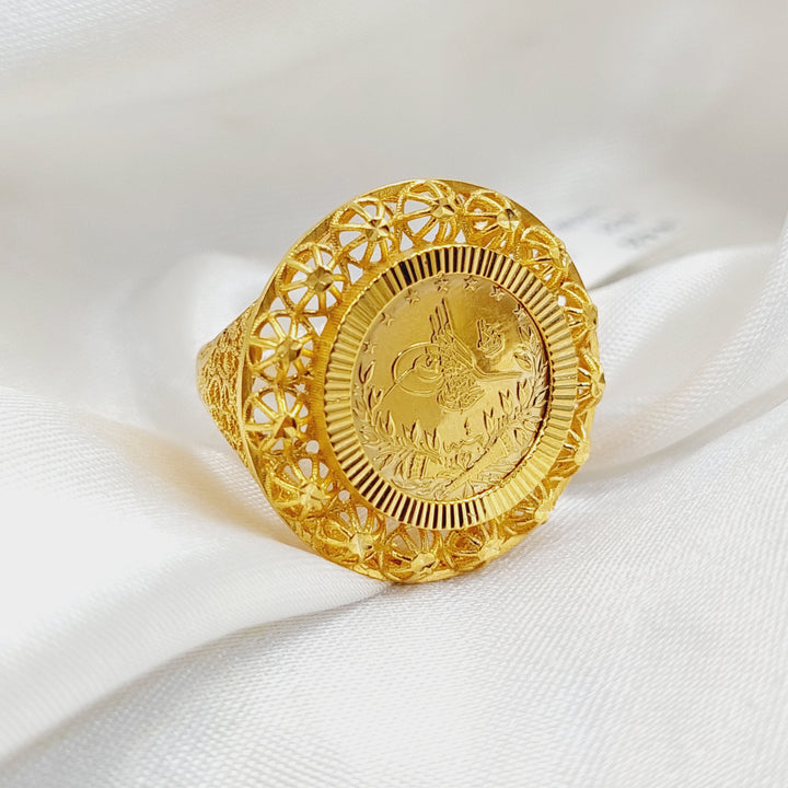 Rashadi Ring  Made Of 21K Yellow Gold by Saeed Jewelry-29835