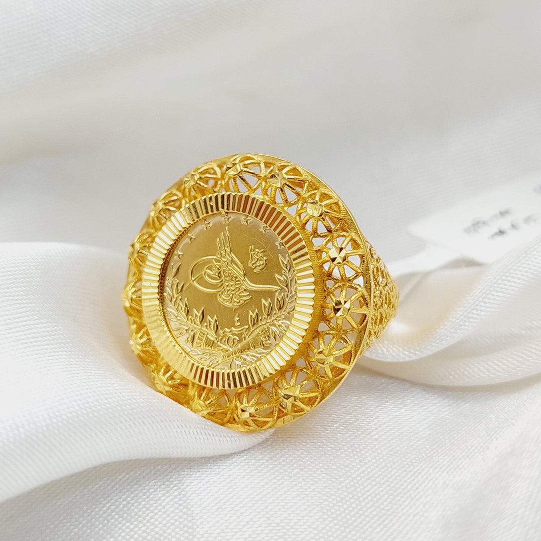 Rashadi Ring  Made Of 21K Yellow Gold by Saeed Jewelry-29835