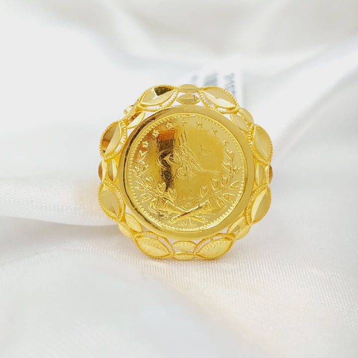 Rashadi Ring  Made of 21K Yellow Gold by Saeed Jewelry-31026