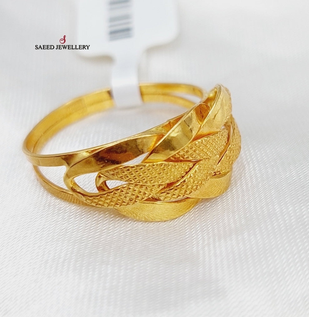 Rashadi Taft Set  Made Of 21K Yellow Gold by Saeed Jewelry-28708