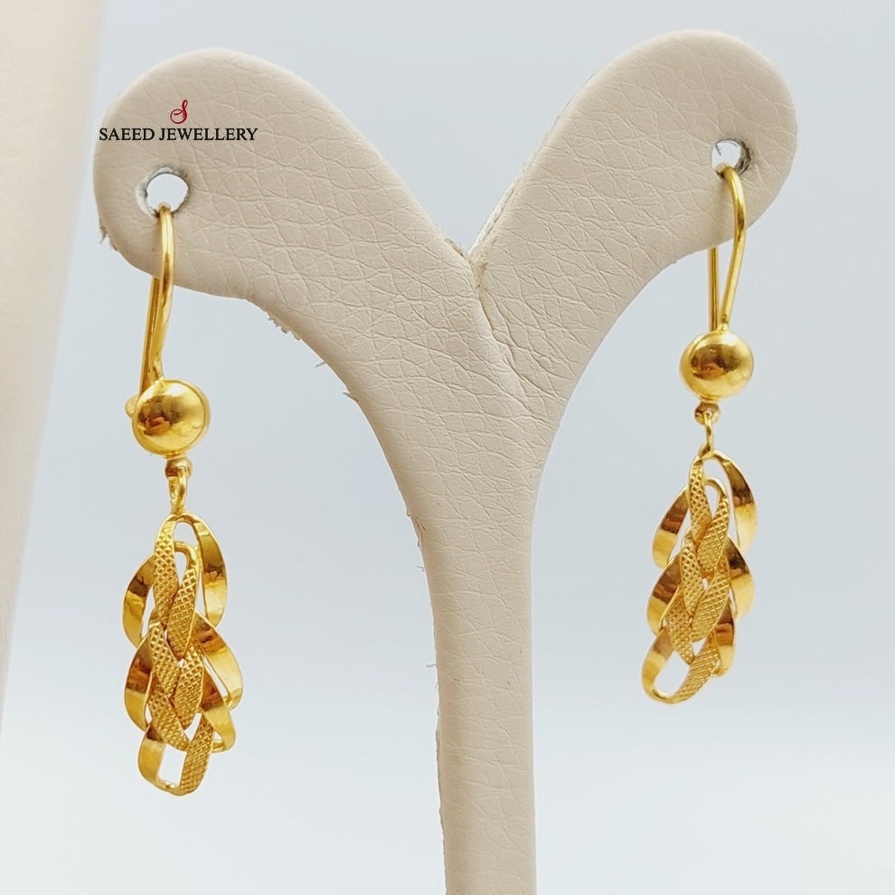 Rashadi Taft Set  Made Of 21K Yellow Gold by Saeed Jewelry-28708