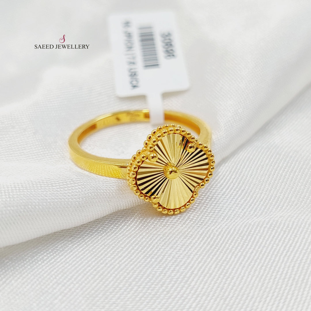 Rose Ring  Made Of 21K Yellow Gold by Saeed Jewelry-30696