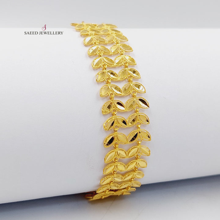 Spike Bracelet  Made Of 21K Yellow Gold by Saeed Jewelry-29723