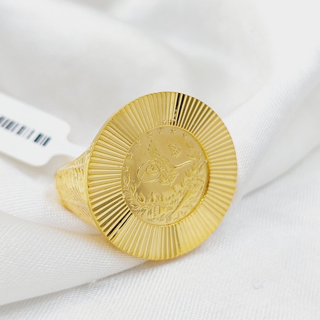 Sun Rashadi Ring  Made Of 21K Yellow Gold by Saeed Jewelry-29557