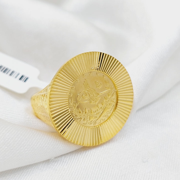 Sun Rashadi Ring  Made Of 21K Yellow Gold by Saeed Jewelry-29557