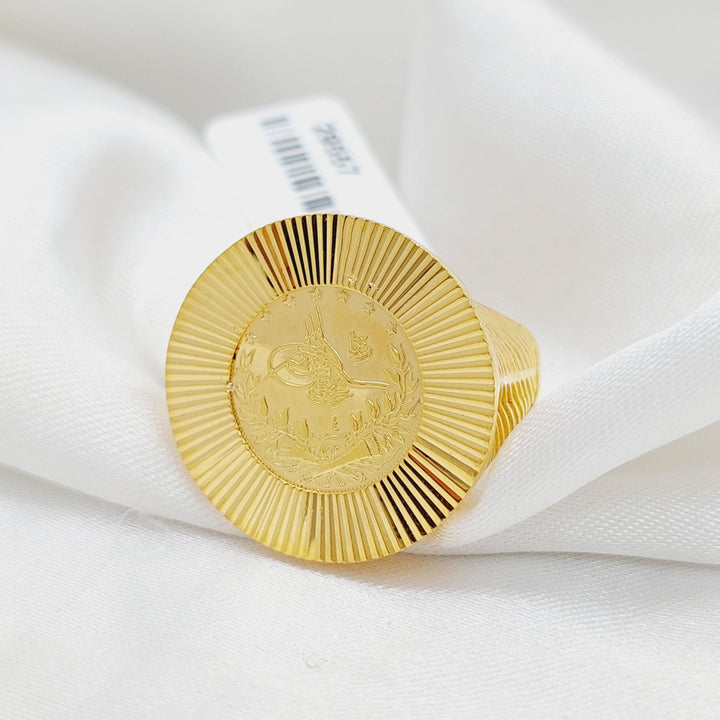 Sun Rashadi Ring  Made Of 21K Yellow Gold by Saeed Jewelry-29557