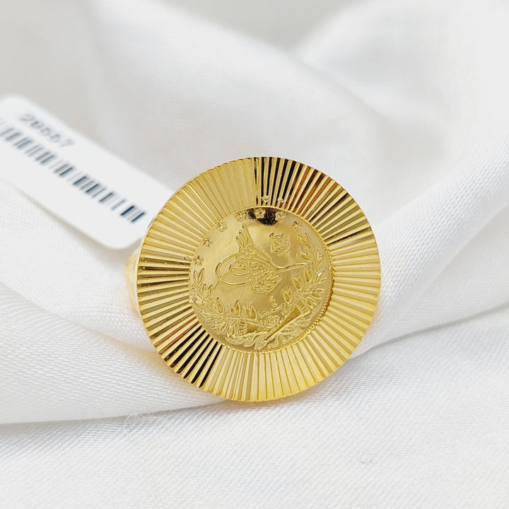 Sun Rashadi Ring  Made Of 21K Yellow Gold by Saeed Jewelry-29557