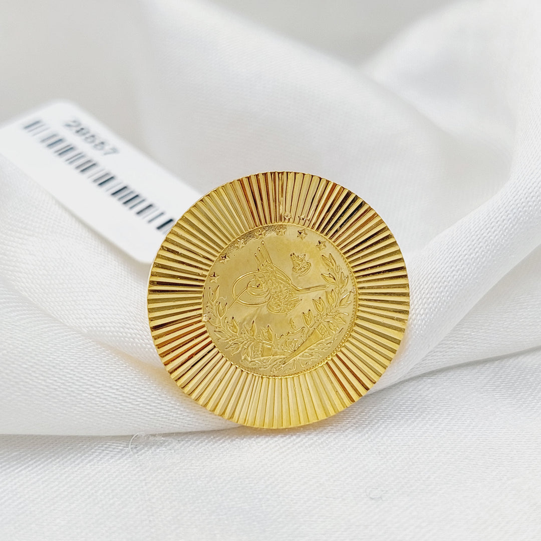 Sun Rashadi Ring  Made Of 21K Yellow Gold by Saeed Jewelry-29557