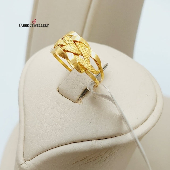 Taft Set Made Of 21K Yellow Gold by Saeed Jewelry-27945