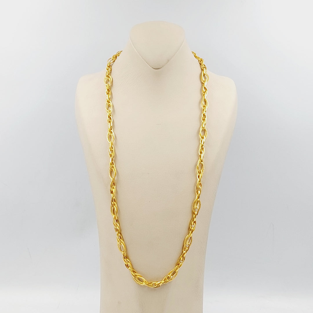 Virna Necklace 70cm Made Of 21K Yellow Gold by Saeed Jewelry-29668