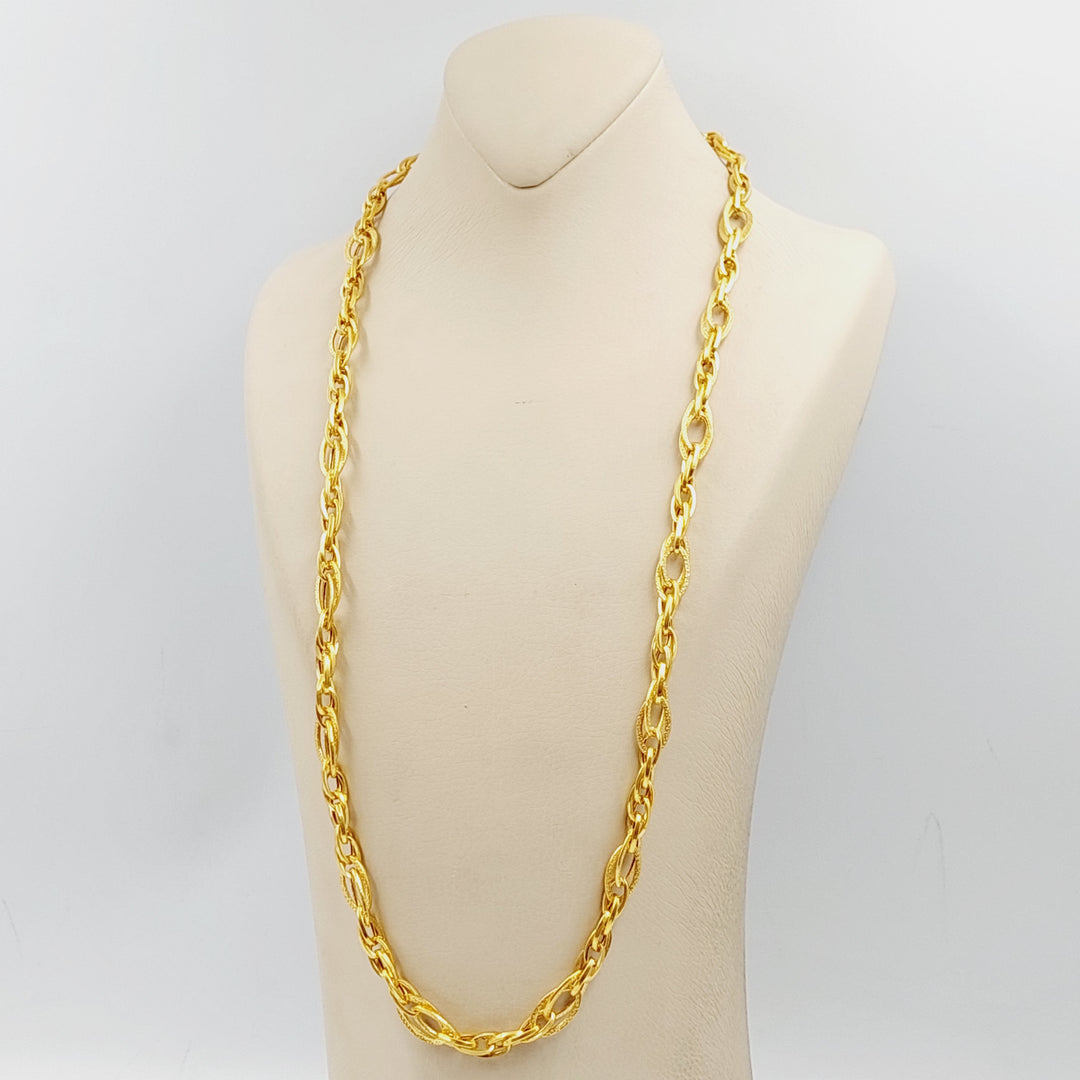 Virna Necklace 70cm Made Of 21K Yellow Gold by Saeed Jewelry-29668