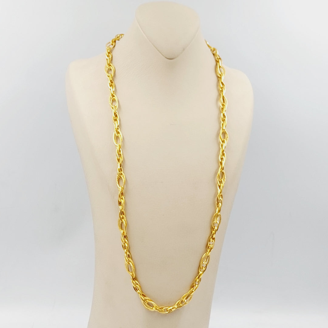 Virna Necklace 70cm Made Of 21K Yellow Gold by Saeed Jewelry-29668
