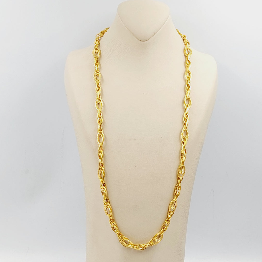 Virna Necklace 70cm Made Of 21K Yellow Gold by Saeed Jewelry-29668